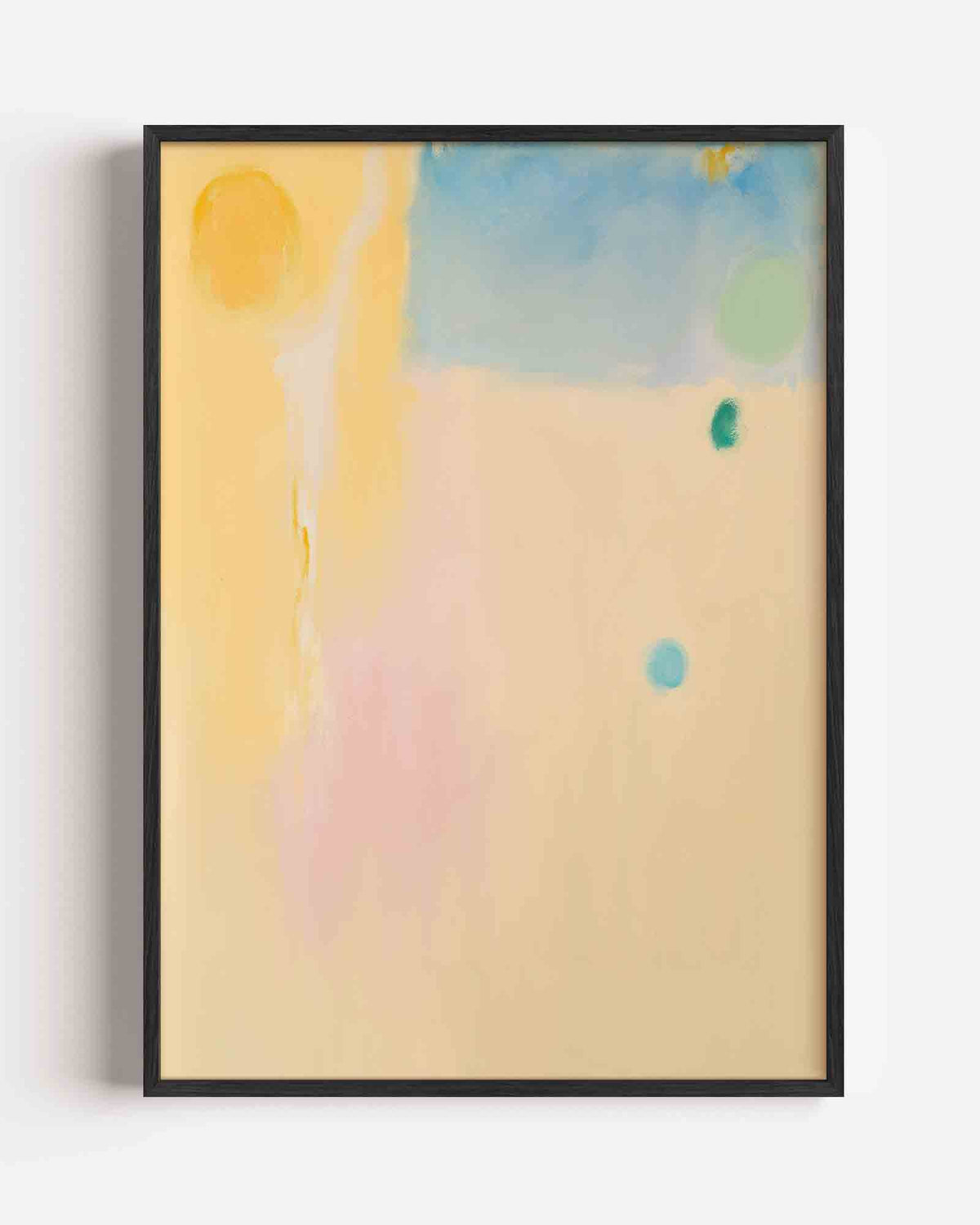 Abstracte vormen – Kunst & Design poster als staande wanddecoratie