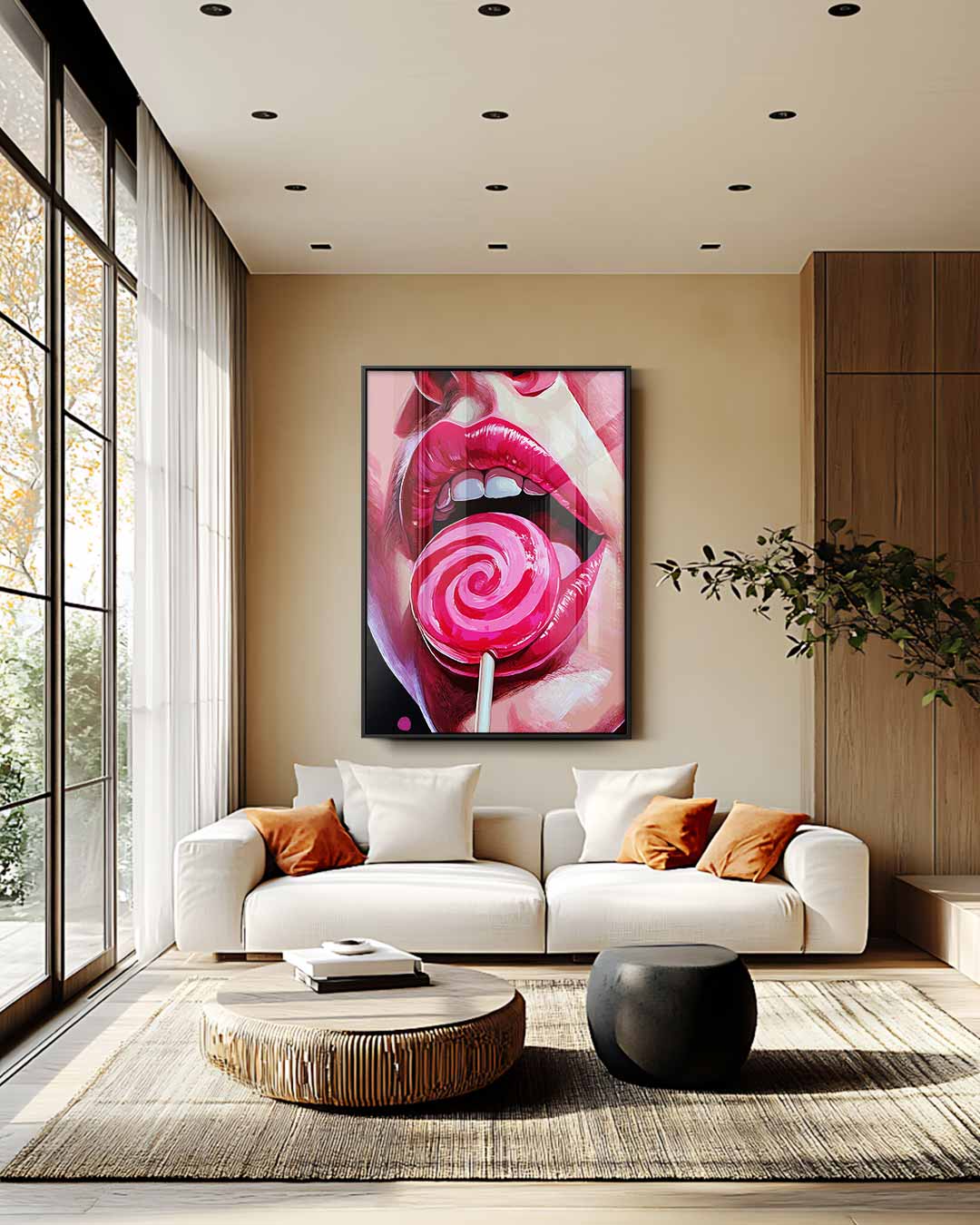 Zoet Verlangen – staand kunstwerk voor modern interieur