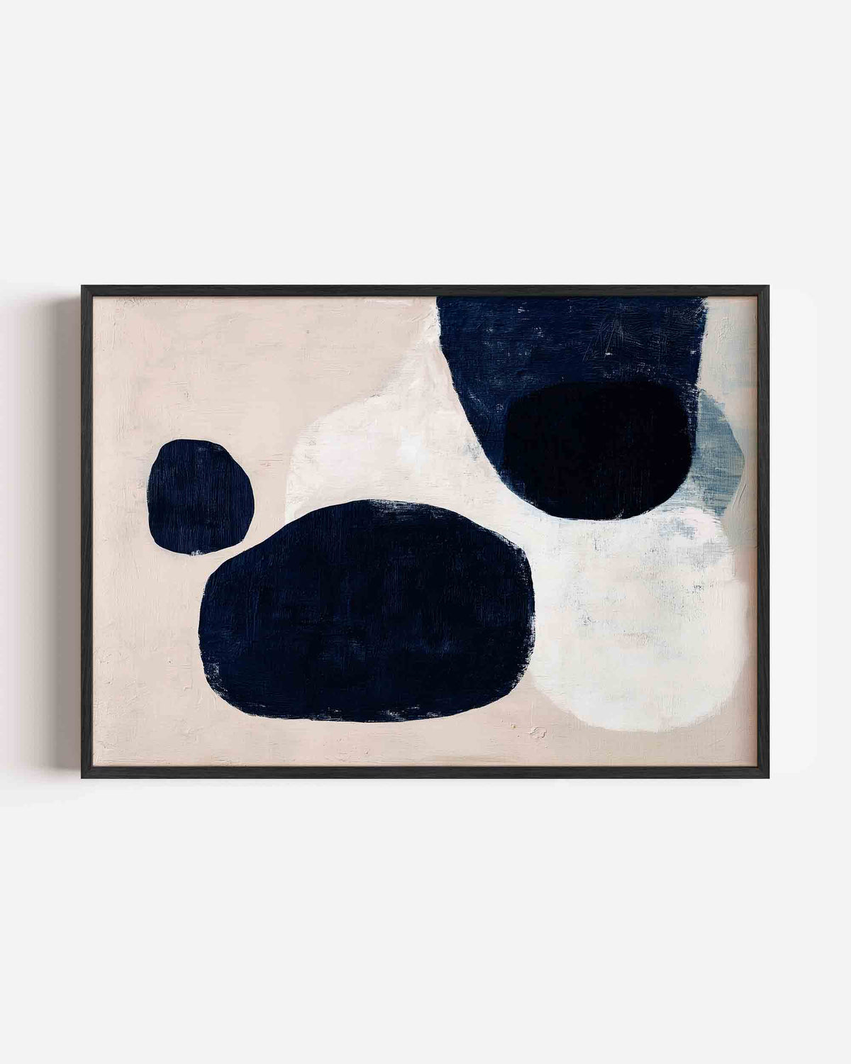 Abstracte vormen – abstracte landscape poster als wanddecoratie