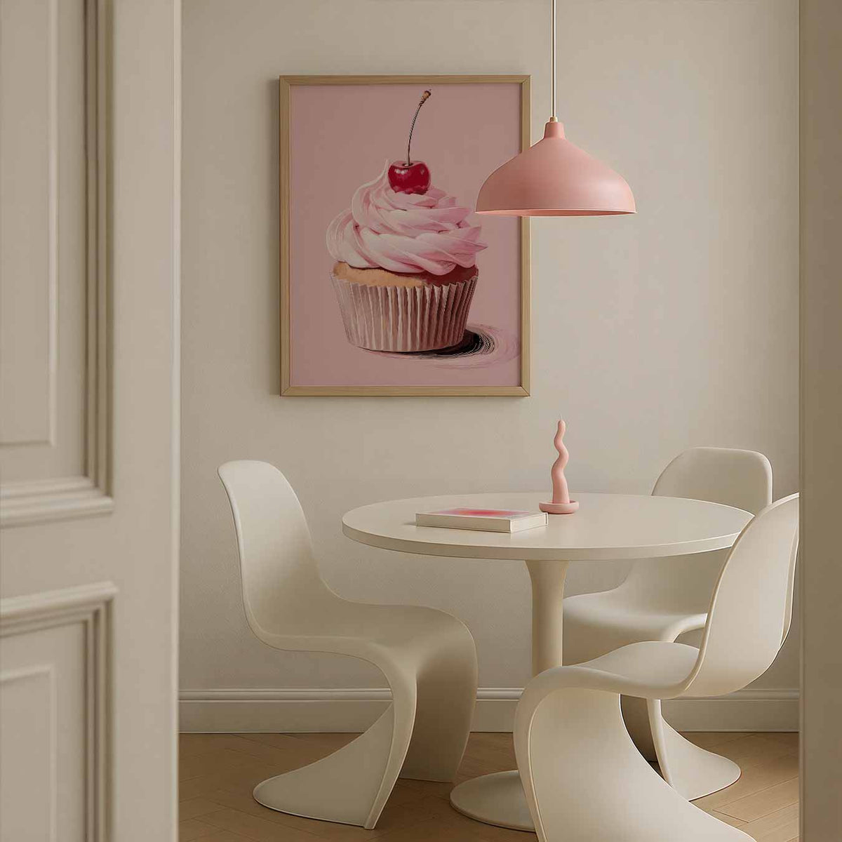 Abstracte – zomerse poster in staand formaat