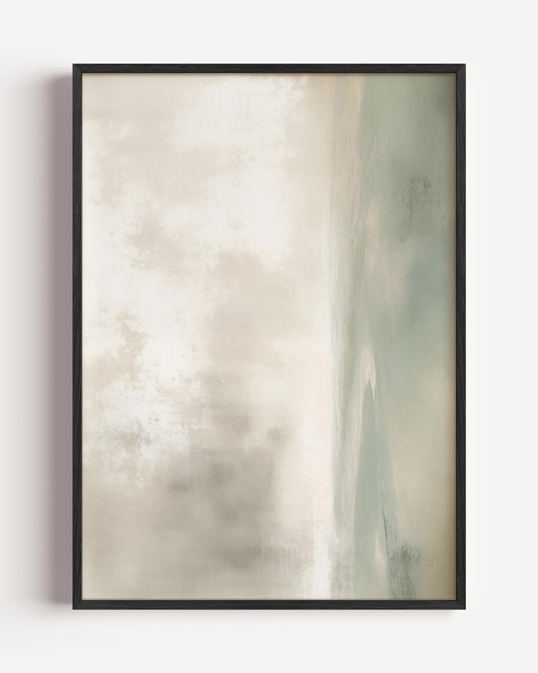 Abstracte Aardetinten – natuur en stad portret poster als wanddecoratie