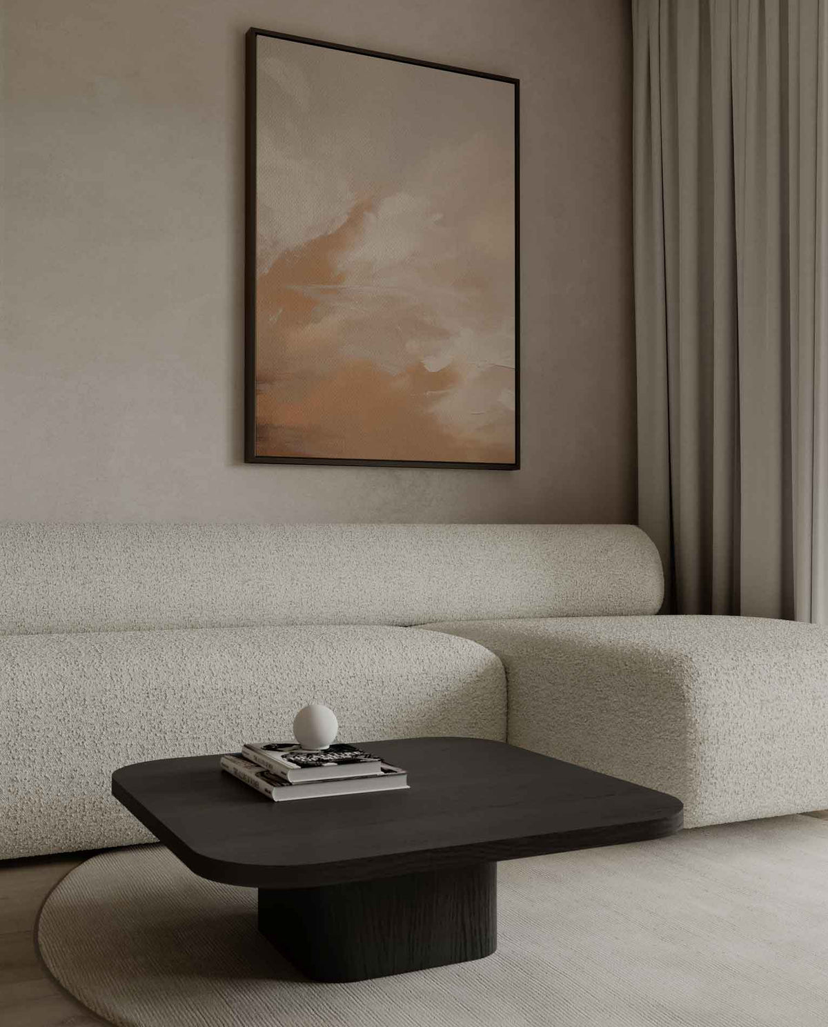 Hemelse Horizon – canvas kunstwerk als wanddecoratie