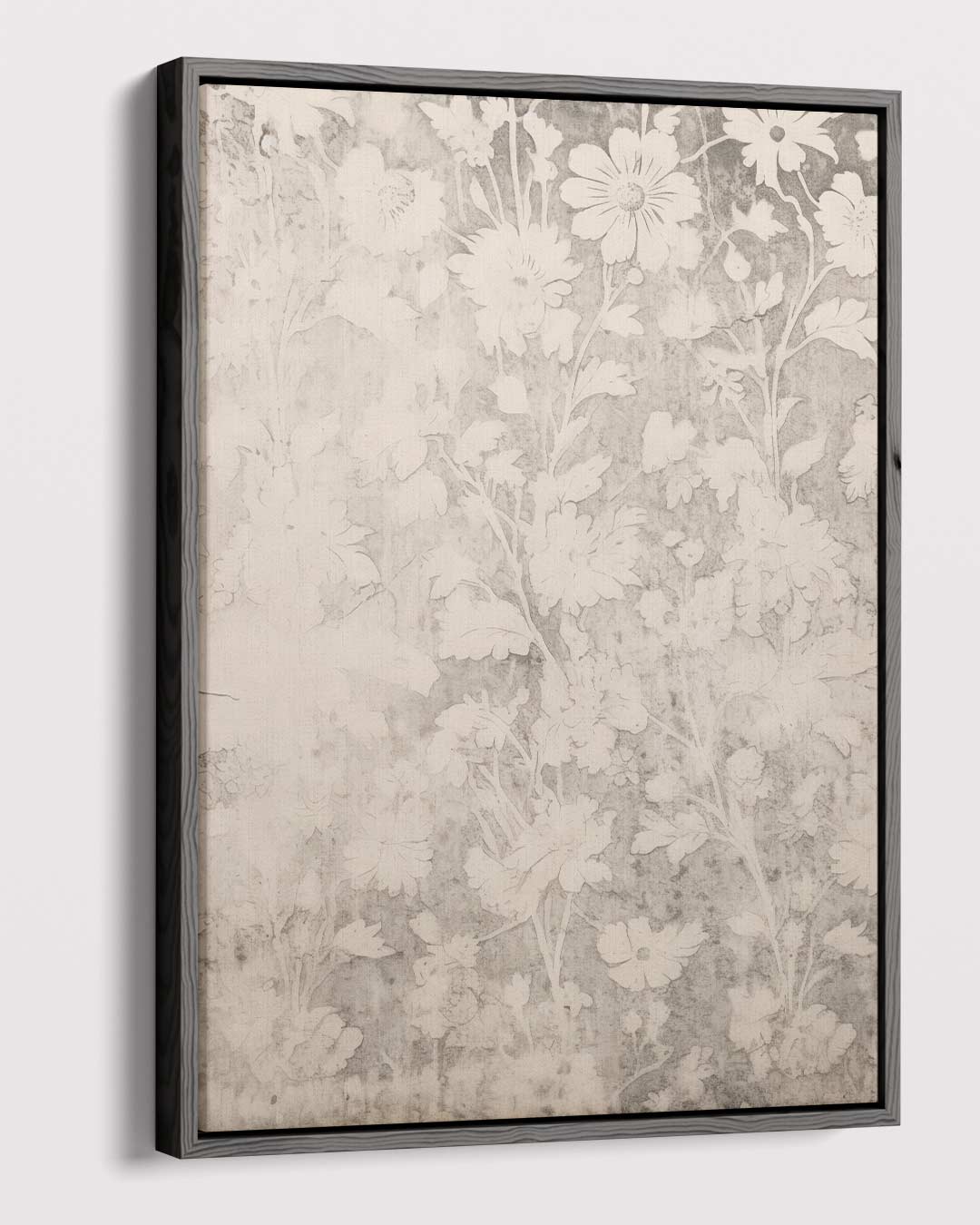 Bloemige Droomwereld – canvas wanddecoratie in portret formaat