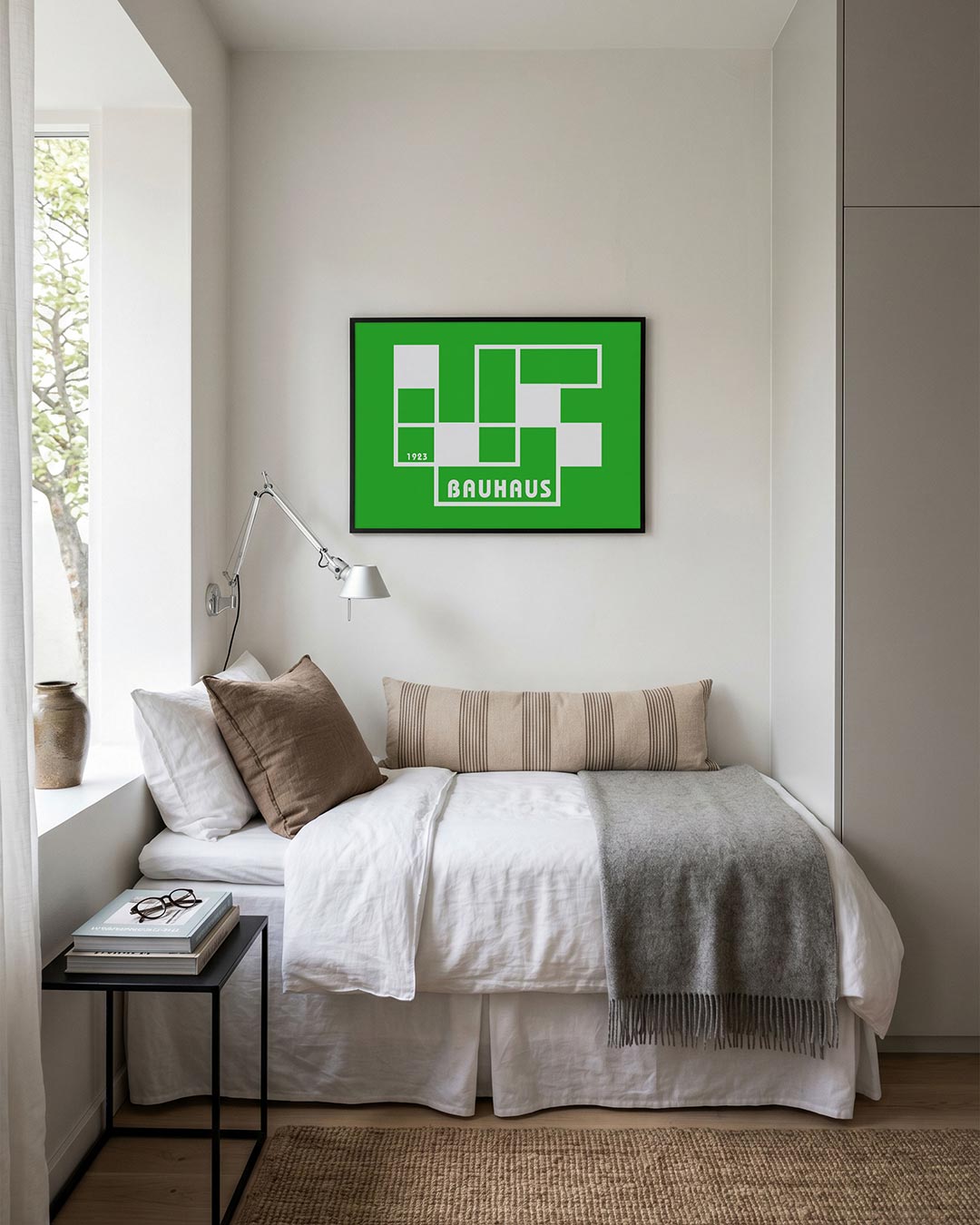 Vorm en balans – moderne Bauhaus wandkunst als poster