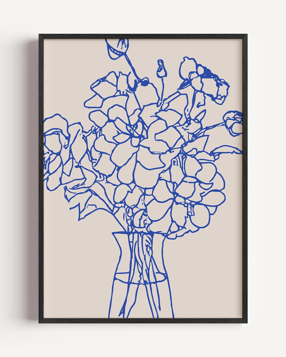 Tijdloze Bloemenvazen – keuken portret poster als wanddecoratie