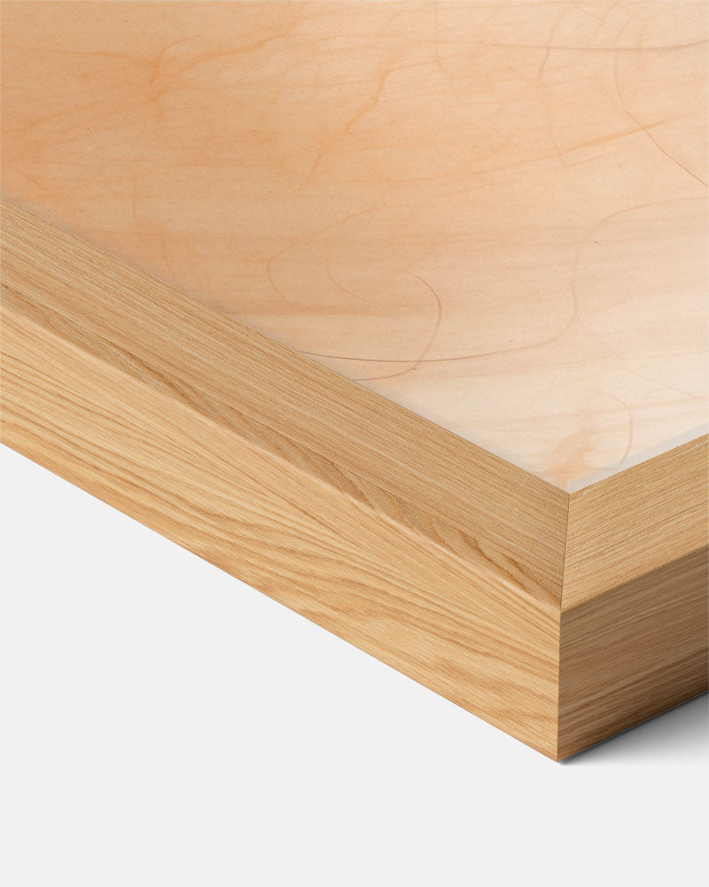 Zachte Dreamy Abstractie – abstracte textuur poster in staand formaat