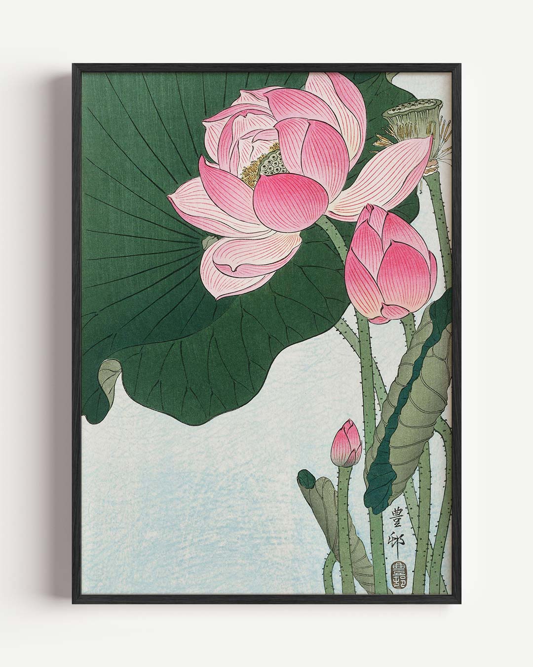 Lotus Sierlijkheid – kids portret poster als wanddecoratie