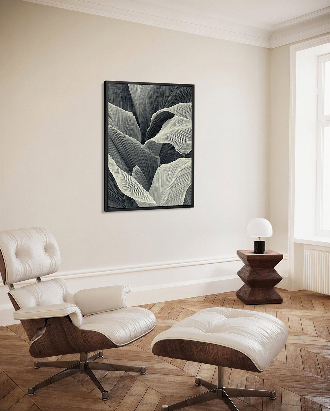 Organische vormen – decoratief kunstwerk voor aan de muur