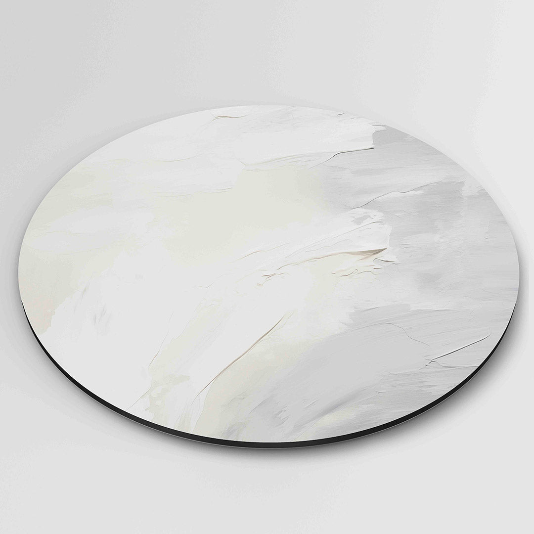 Abstracte textuur – ronde wanddecoratie met abstract ontwerp