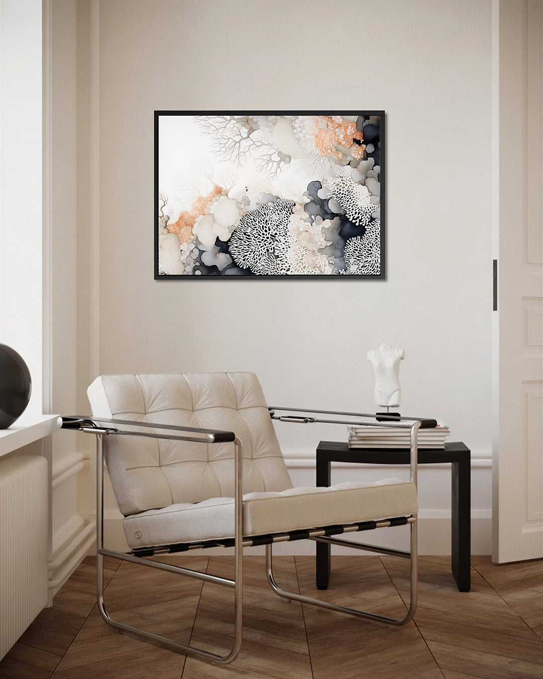 Organische vormen compositie – Organische – kunstwerk op canvas, dibond of plexiglas