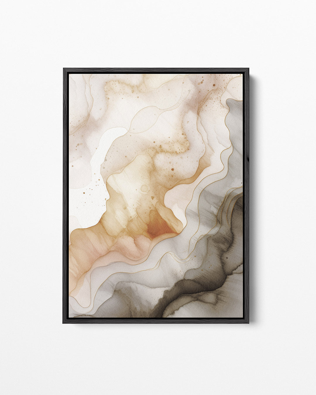 Organische lijnen – staand wanddecoratie kunstwerk