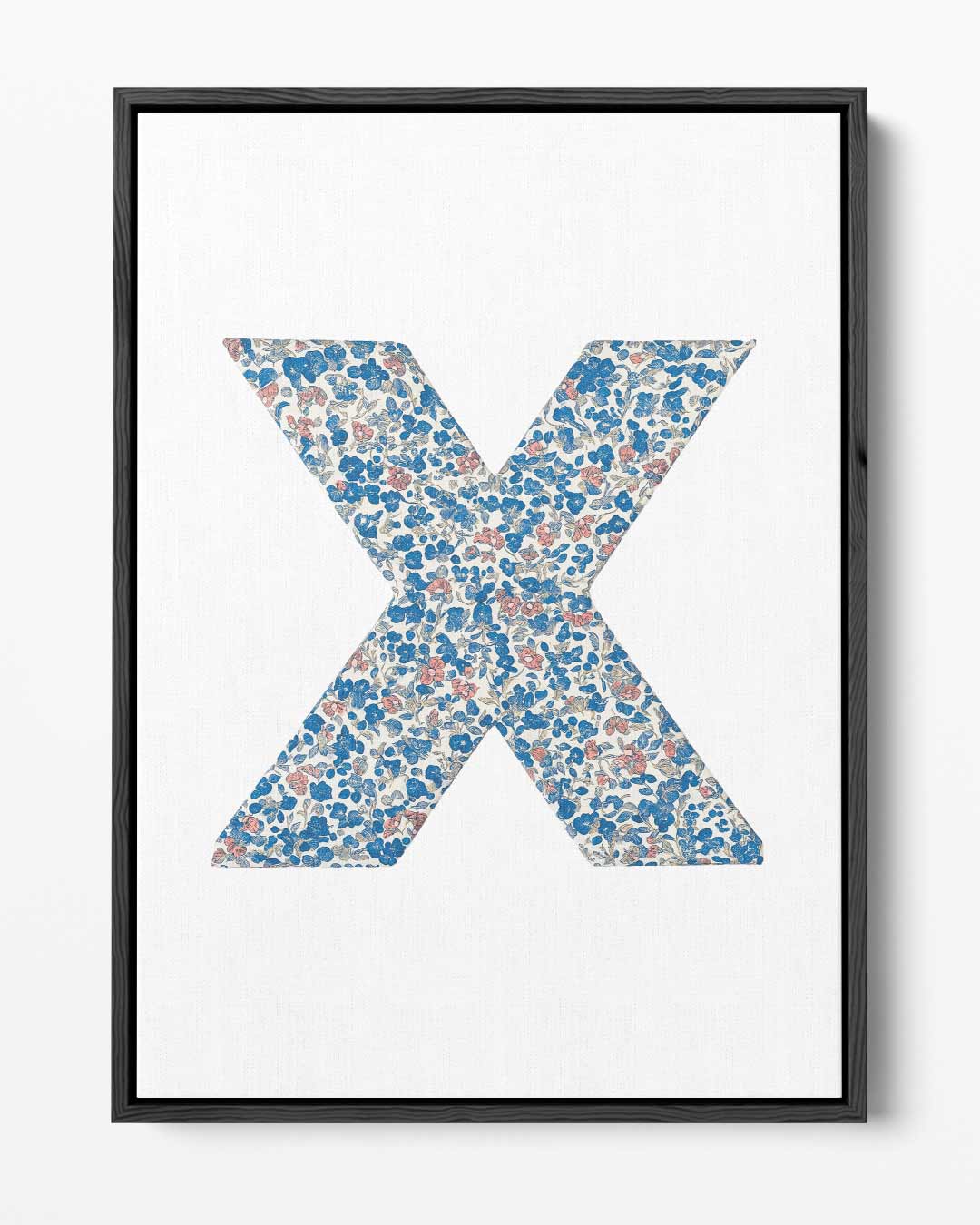 Bloemenpracht X Wanddecoratie – portret kunstwerk als wanddecoratie