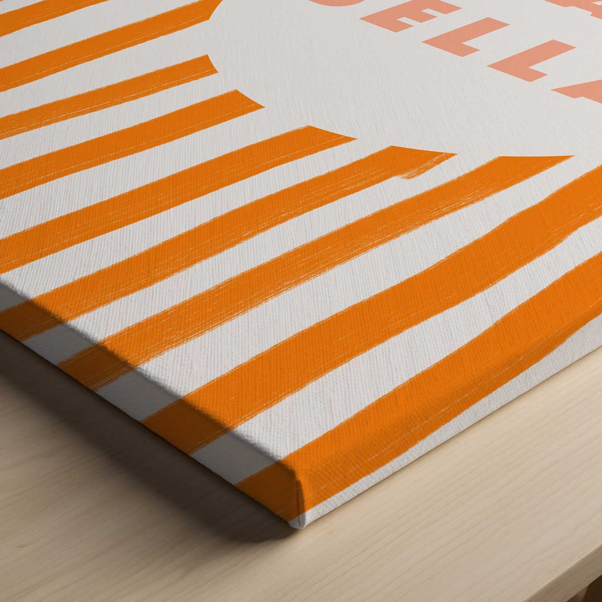 Ciao Bella – canvas kunstwerk als wanddecoratie