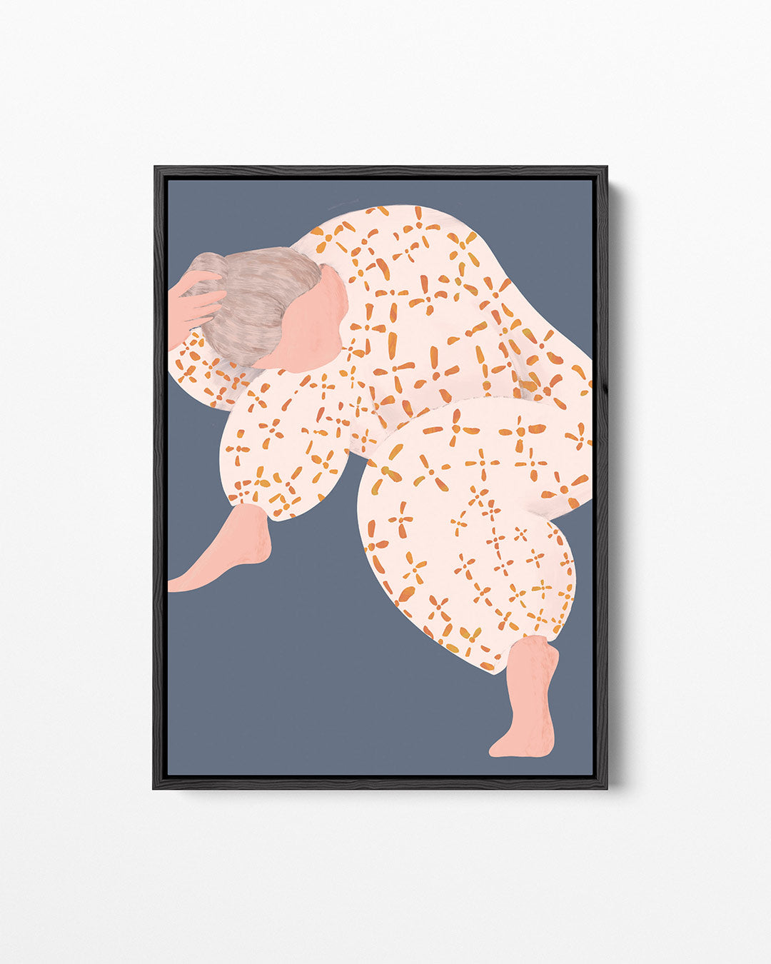 Dynamische vormen – staand wanddecoratie kunstwerk