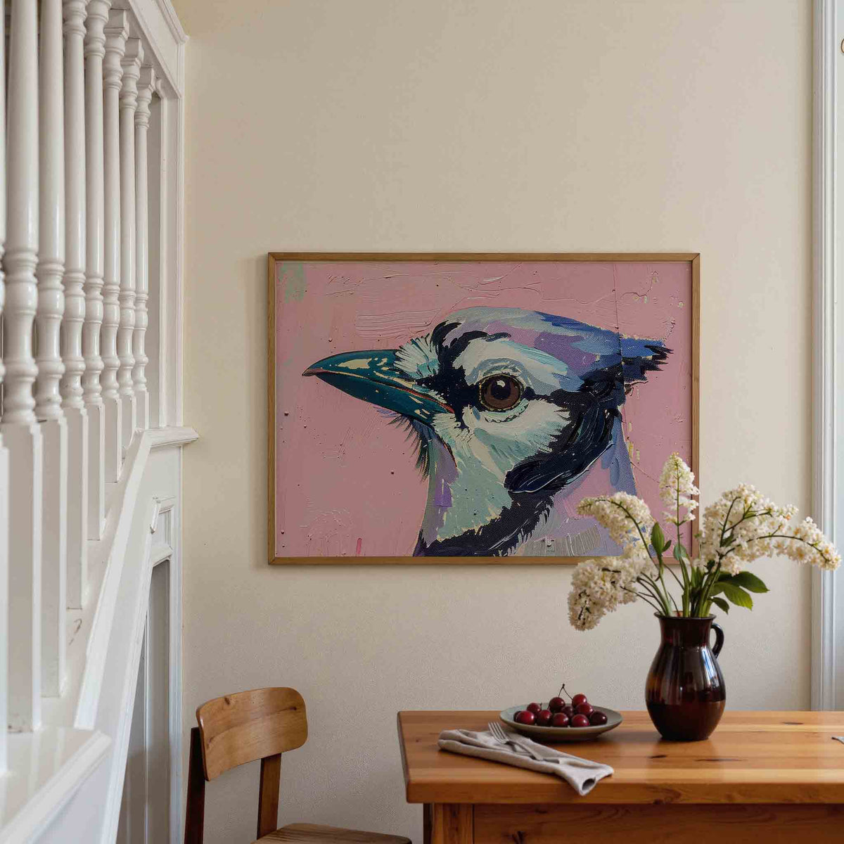 Vogelportret – dieren poster in liggend formaat