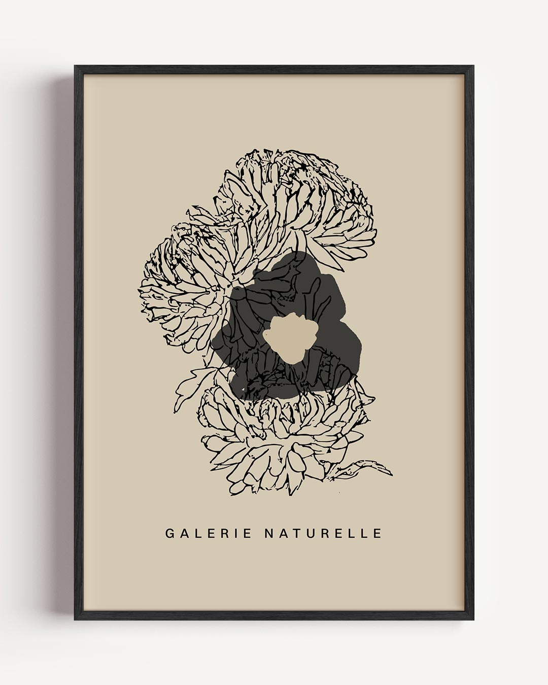 Botanische Chic Wandposter – bloemen portret poster als wanddecoratie