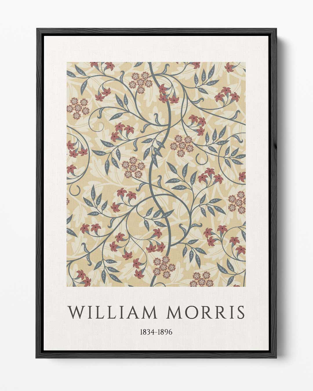 William Morris Botanische Patronen – portret kunstwerk als wanddecoratie