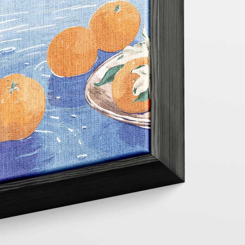 Zomers Citrus Geluk – portret kunstwerk als wanddecoratie, afbeelding 13