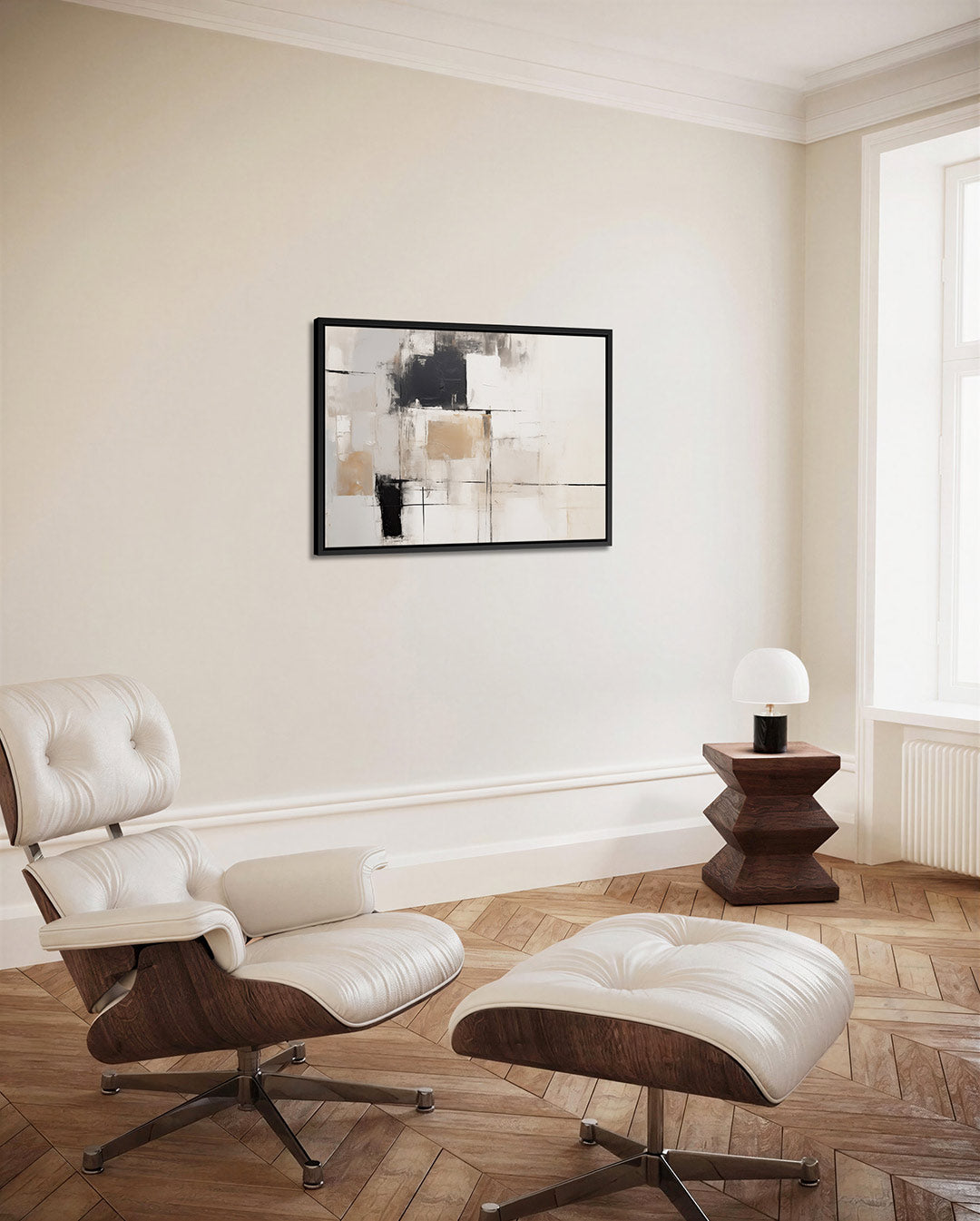 Geometrische compositie – Geometrische – alternatieve weergave van het kunstwerk