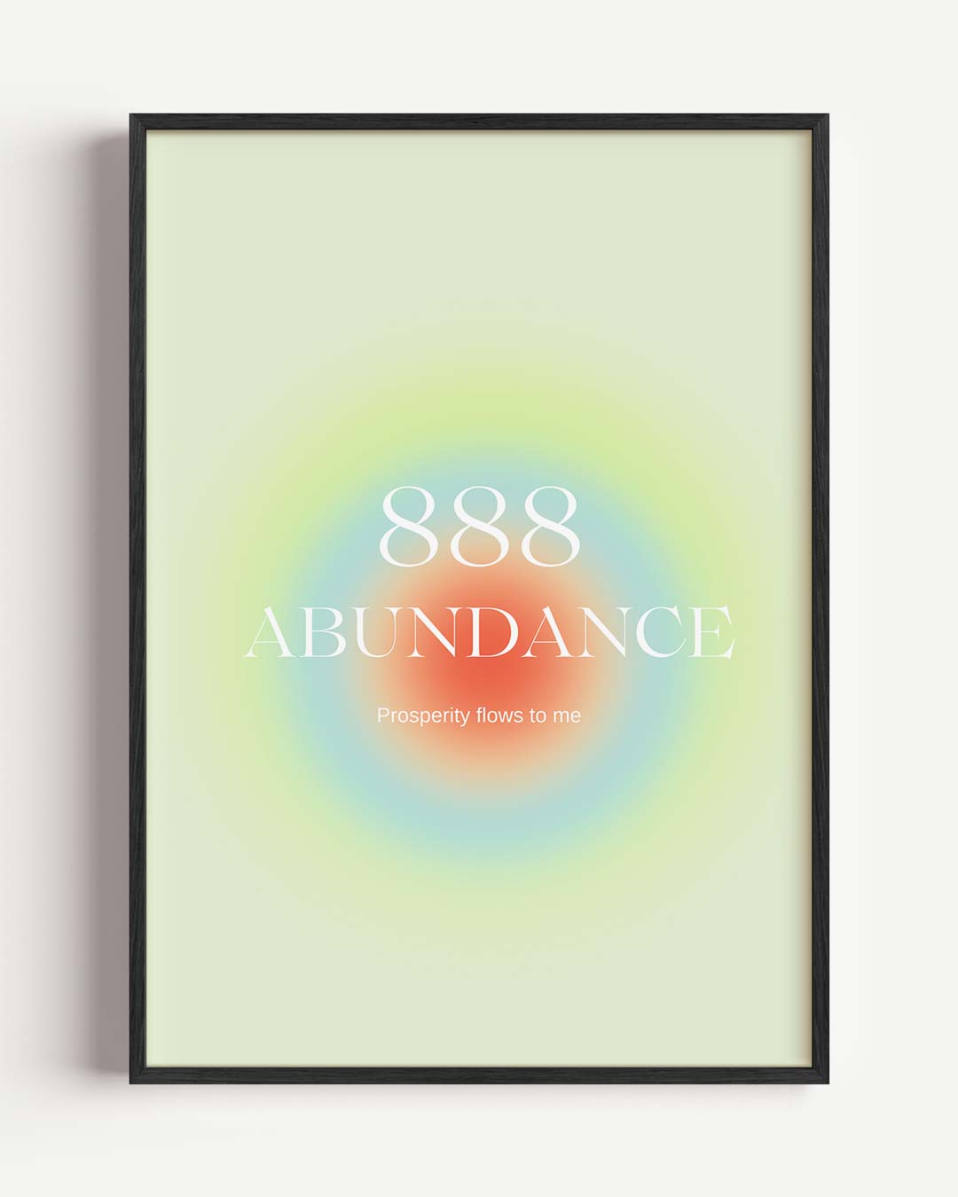 Spiritual Abundance – mindful portret poster als wanddecoratie