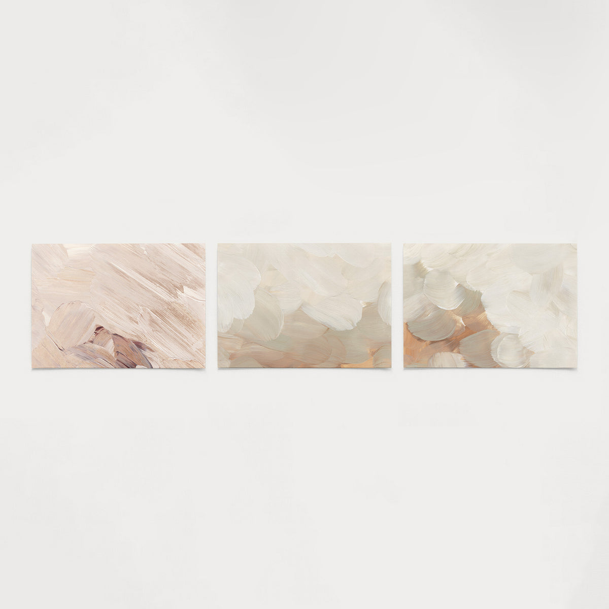 Zachte kleurvlakken Posterset