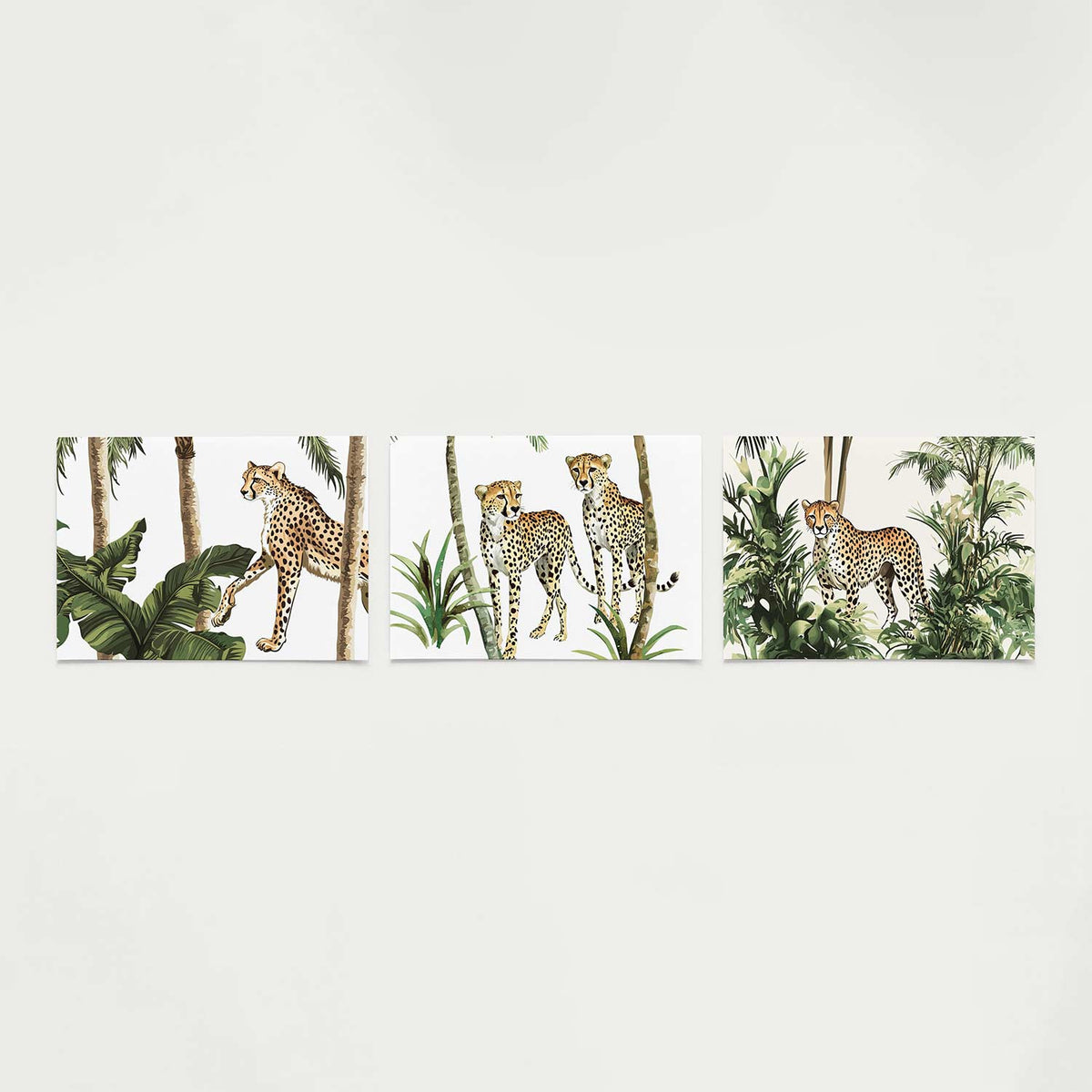 Jungle elegantie Posterset