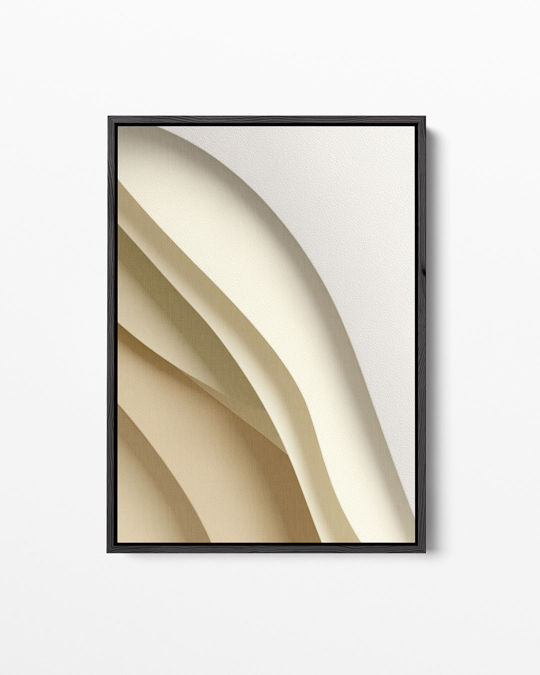 Golvende lijnen compositie – staand wanddecoratie kunstwerk