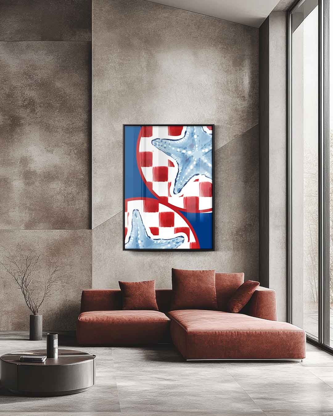Zeeavontuur op Canvas – staande wandkunst voor woonkamer of interieur