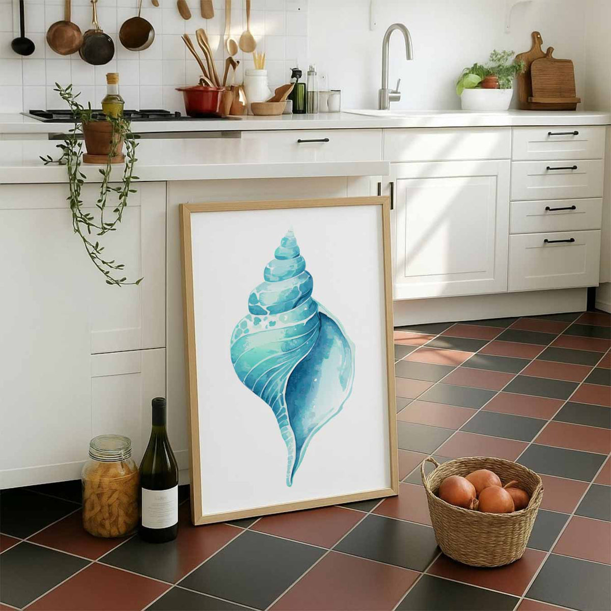 Rustgevende Schelpen – dieren portret poster, afbeelding 7