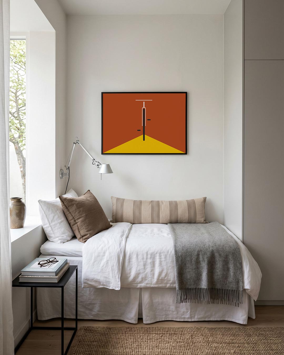 Vorm en balans – moderne Bauhaus wandkunst als poster