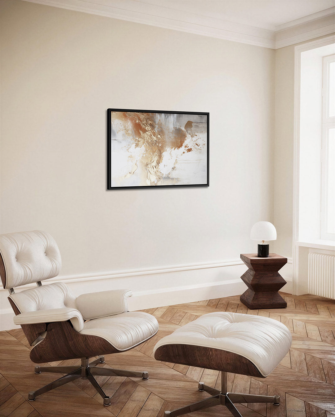 Dynamische kleurvlakken – alternatieve weergave van het kunstwerk