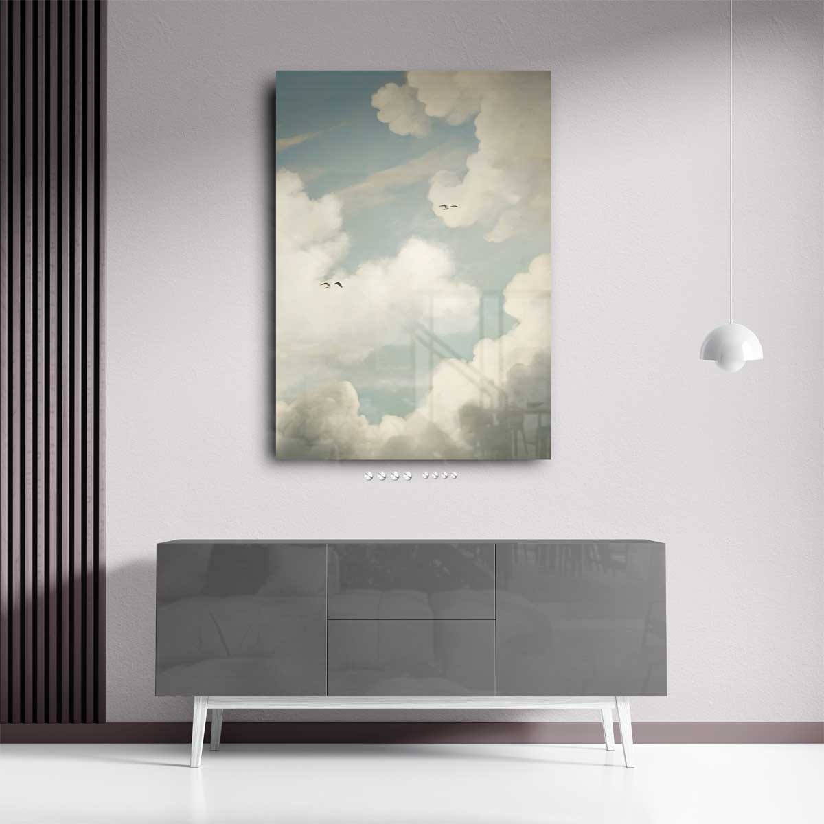 Dromerige Hemel – staand kunstwerk voor modern interieur