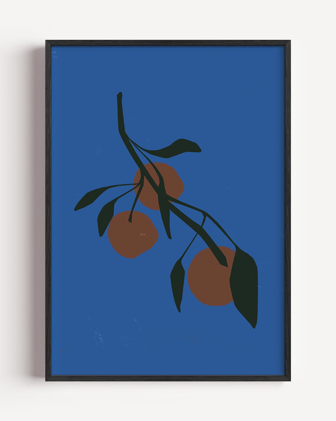 Strakke Fruit Illustratie – bloemen portret poster als wanddecoratie