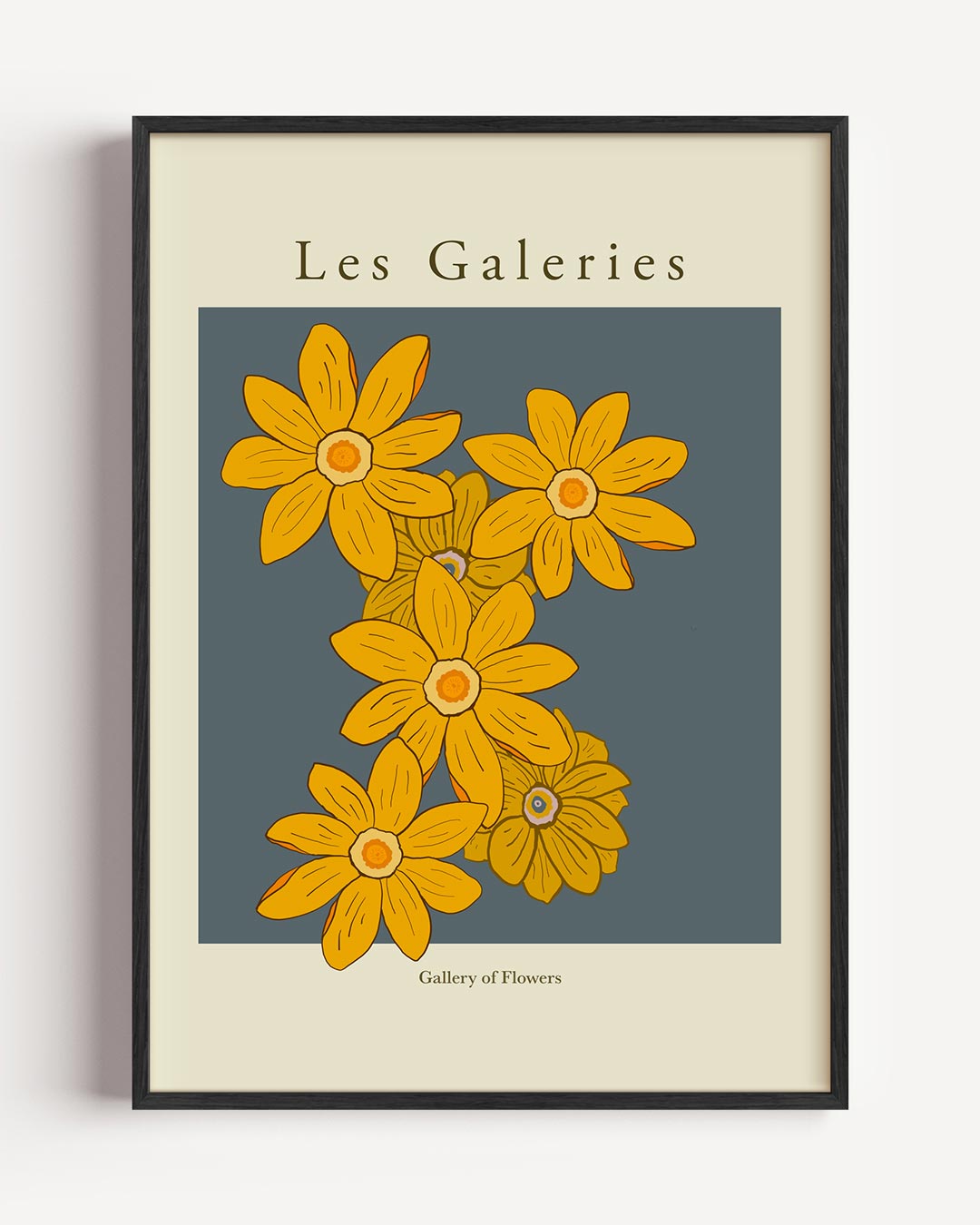 Stralende Bloemenpracht – bloemen portret poster als wanddecoratie