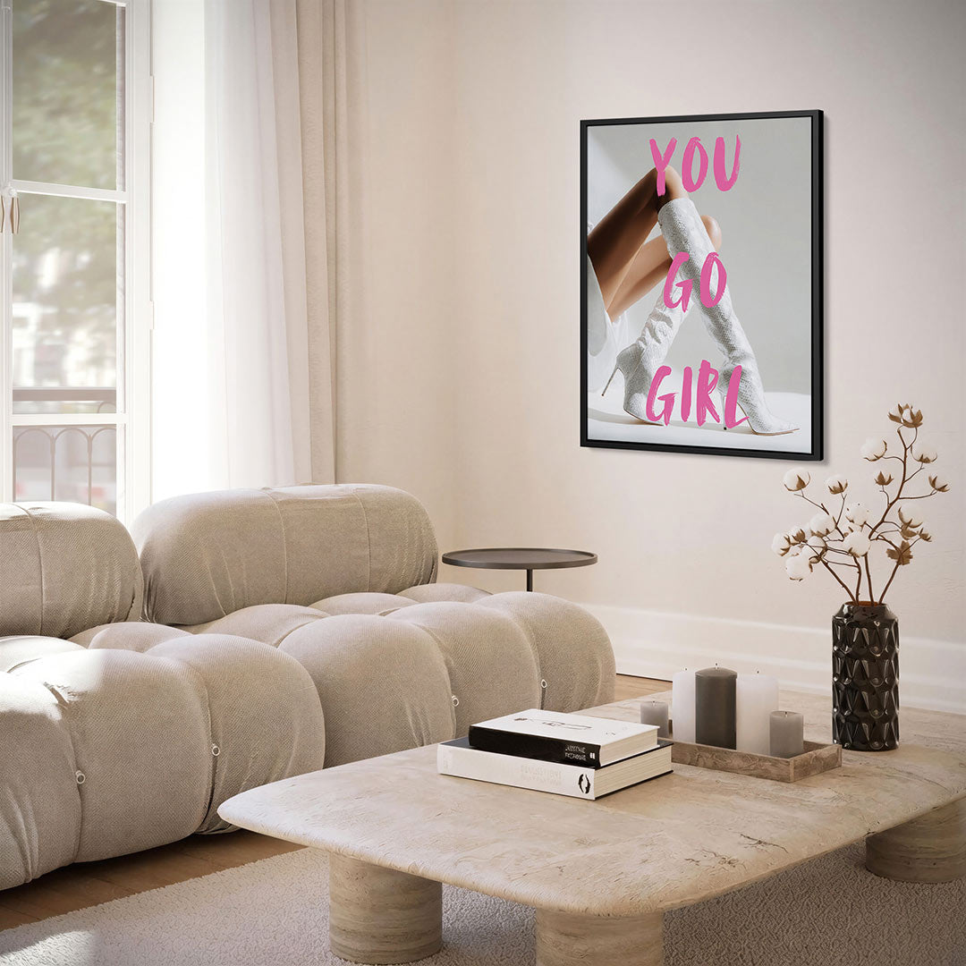Inspirerende modefoto – staand wanddecoratie kunstwerk