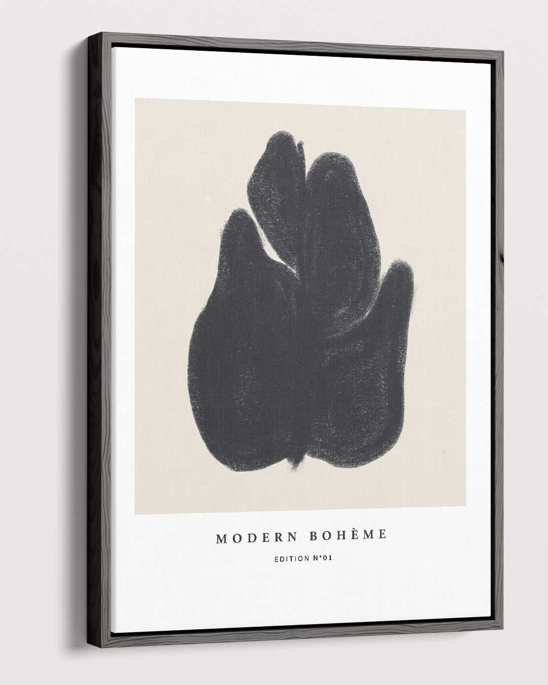 Modern Boho Abstractie – portret kunstwerk als wanddecoratie
