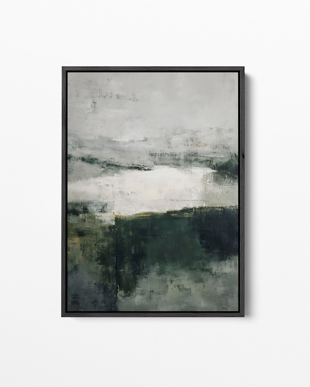Vervagende landschapstinten – staand wanddecoratie kunstwerk