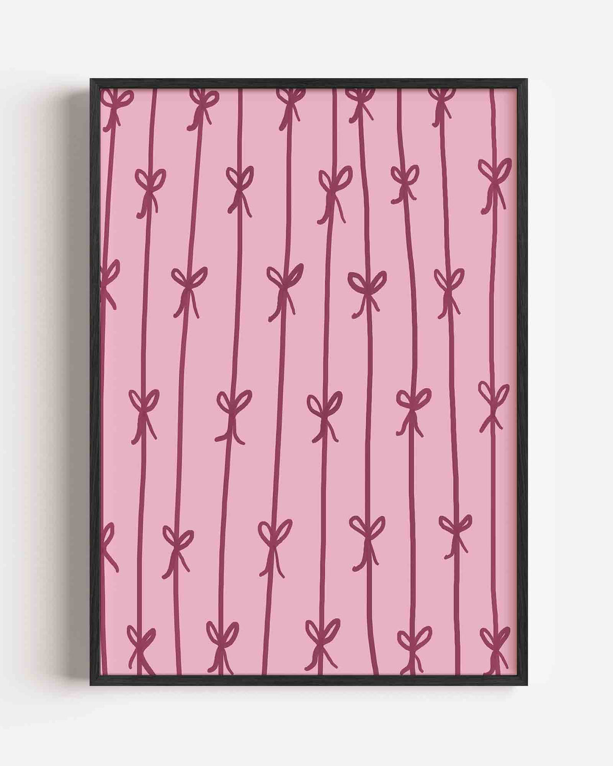 Strikjes patroon – Kunst & Design poster als staande wanddecoratie