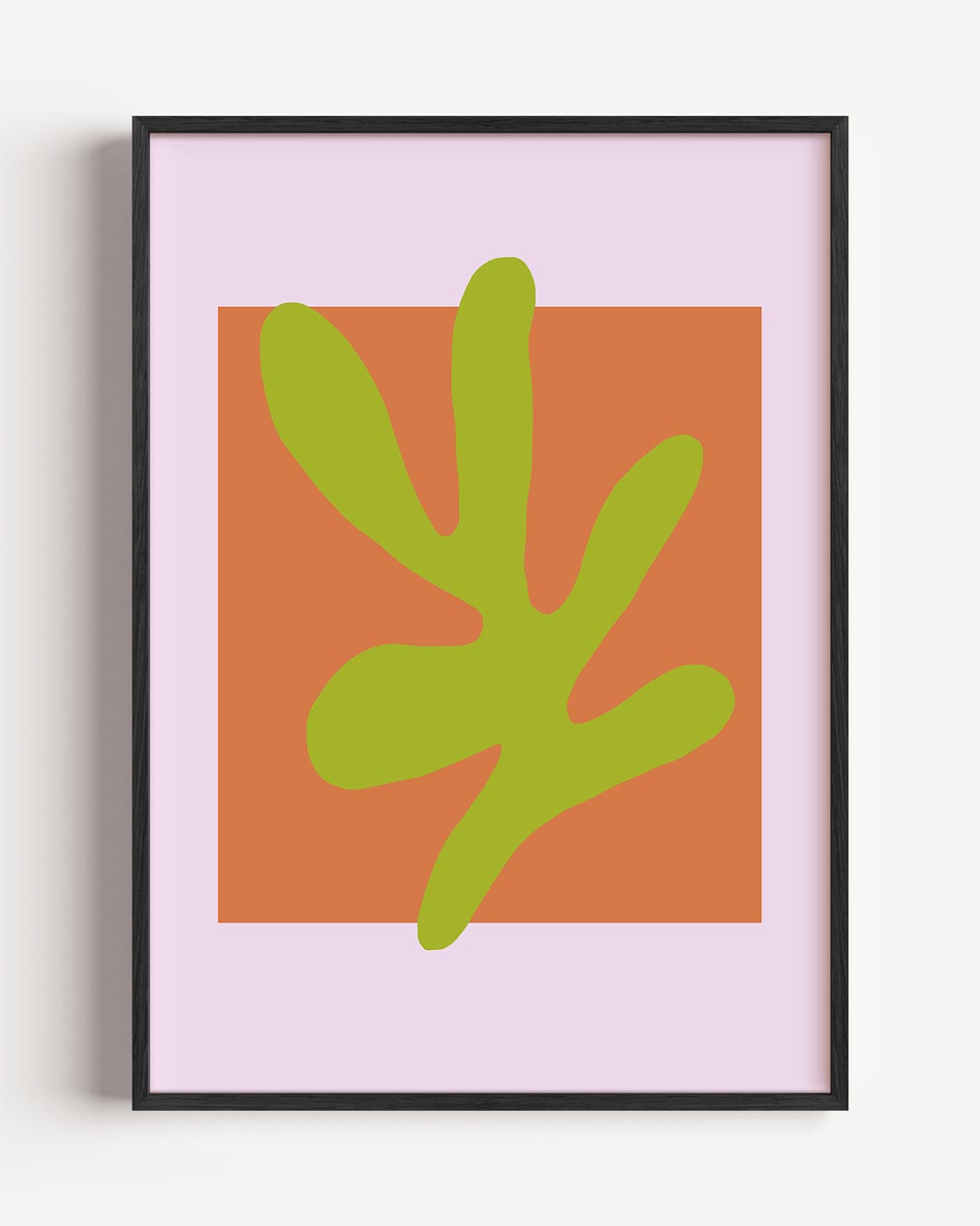 Vrolijke Botanische – kleurrijke abstracte portret poster als wanddecoratie