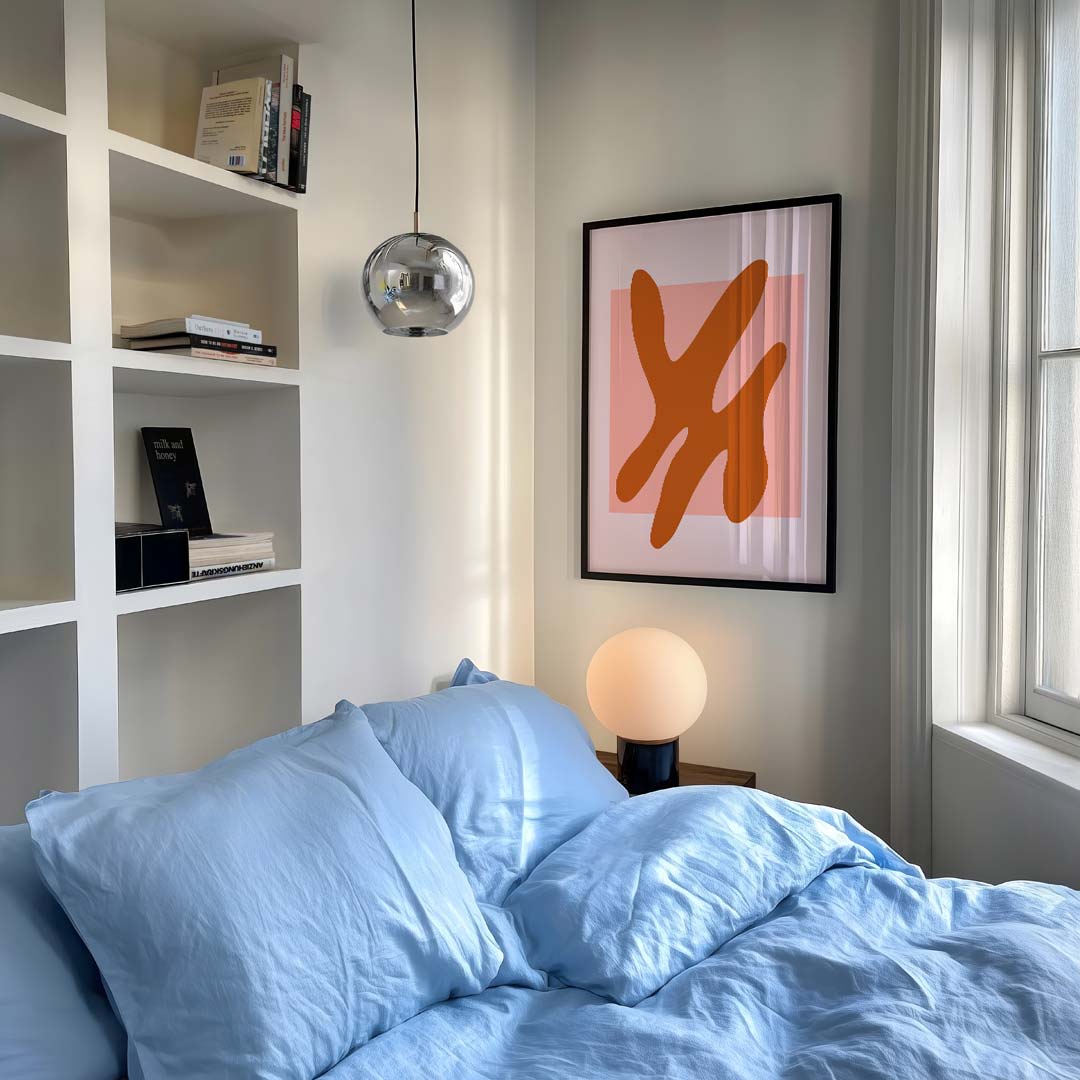 Vibrante Abstracte Wandkunst – staande kleurrijke abstracte wanddecoratie van WallArtistic