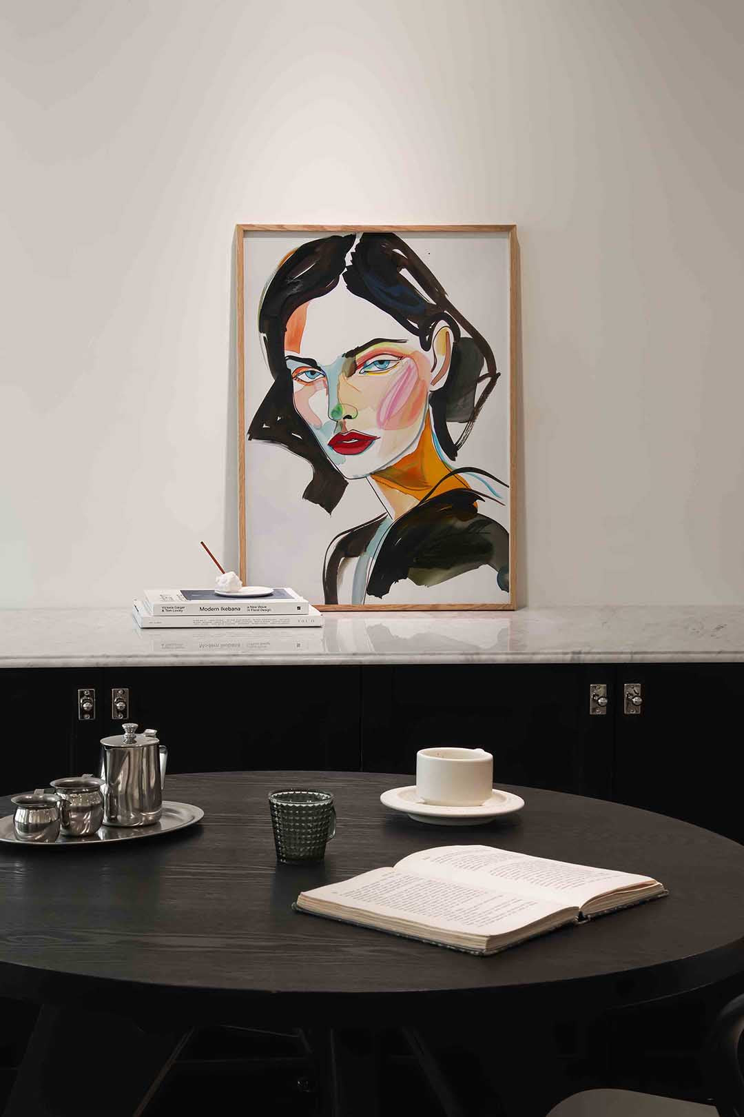 Vrouwelijk portret – portret poster in staand formaat