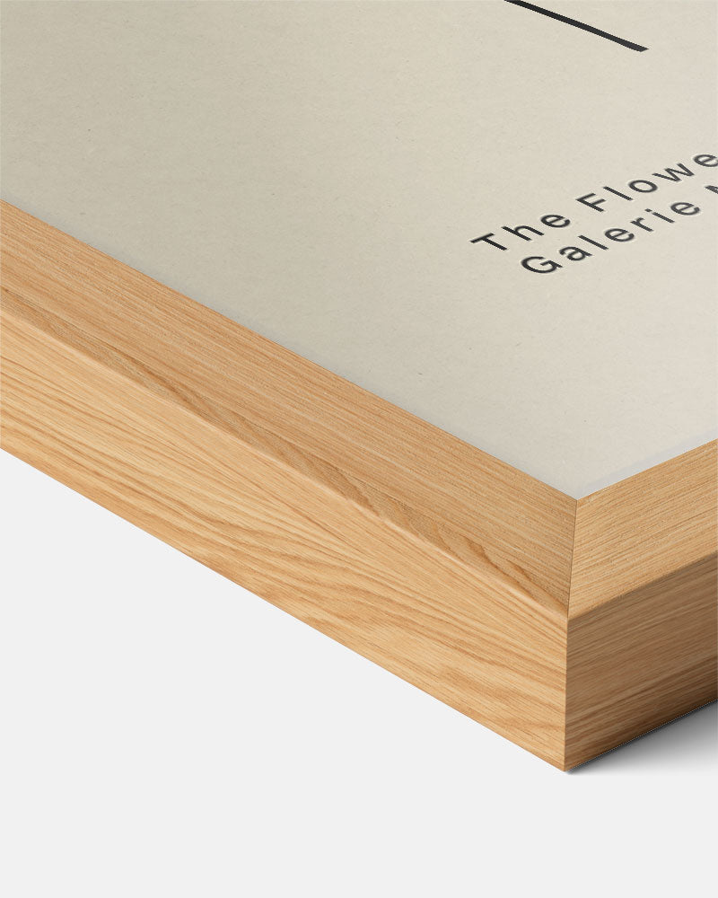 Minimalistische Bloemenvaas – staande keuken wanddecoratie van WallArtistic