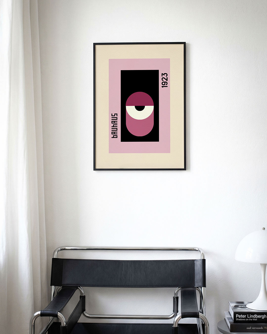 Abstracte – moderne Bauhaus wandkunst als poster
