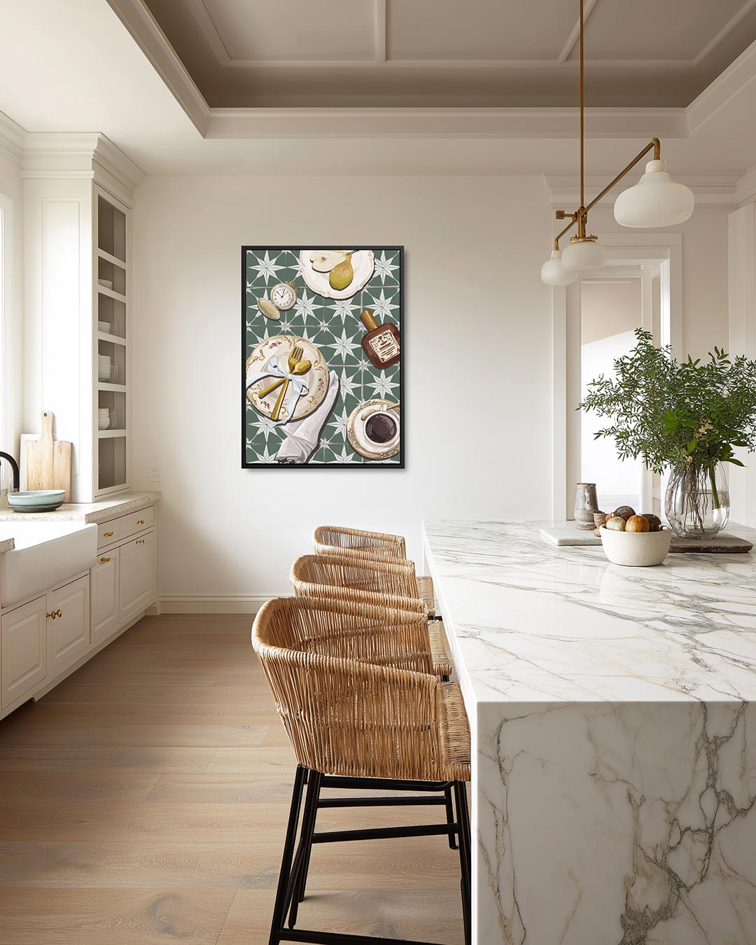 Tafelscène – staand wanddecoratie kunstwerk