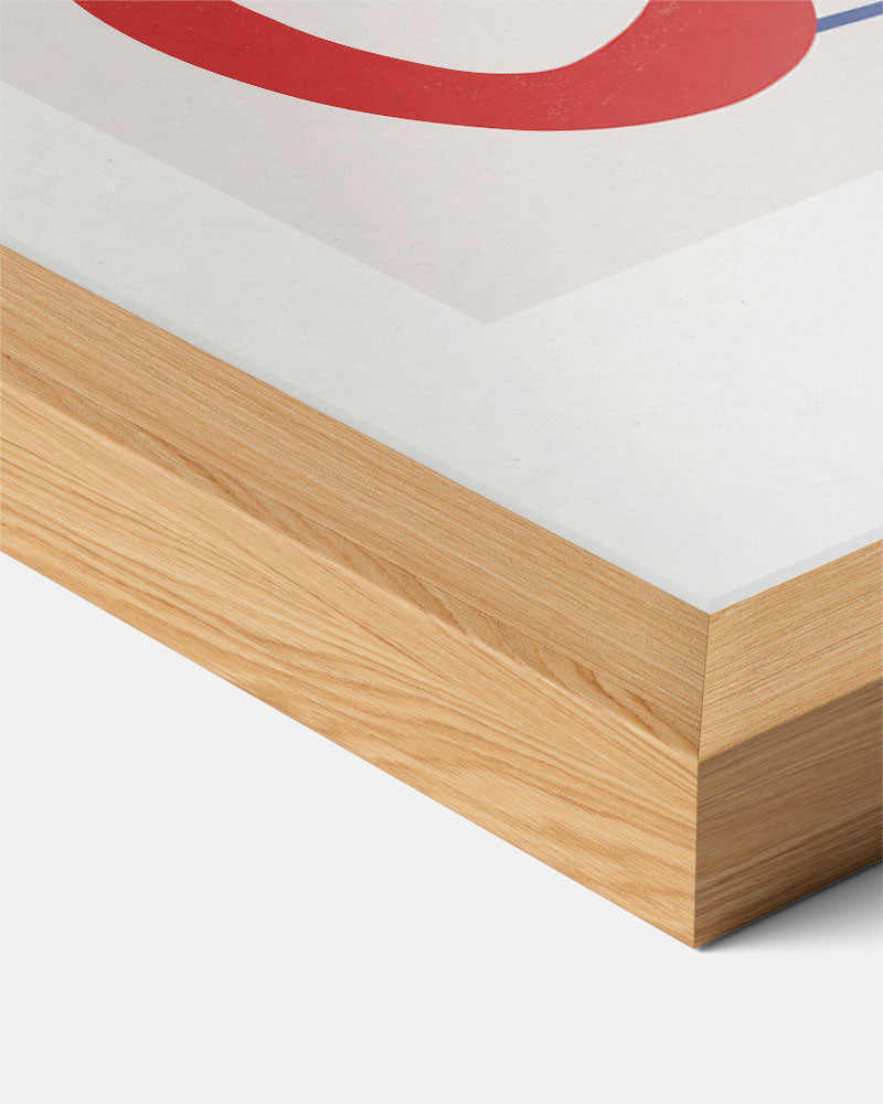 Cin Cin Illustratie – staande keuken wanddecoratie van WallArtistic