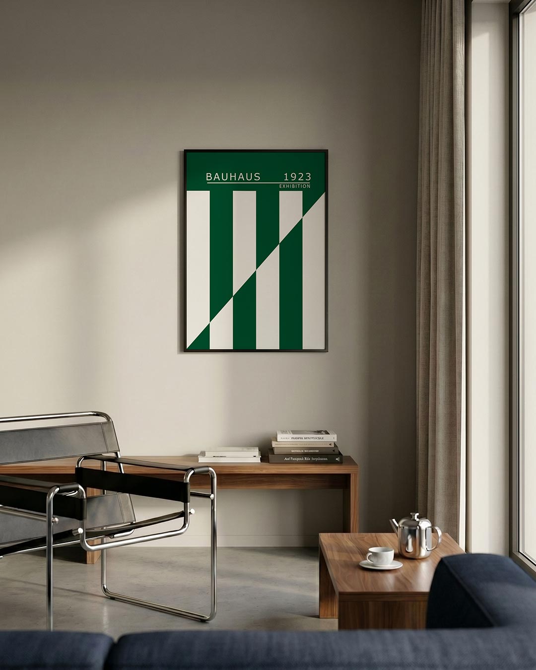  – geometrische poster in Bauhaus-stijl van WallArtistic