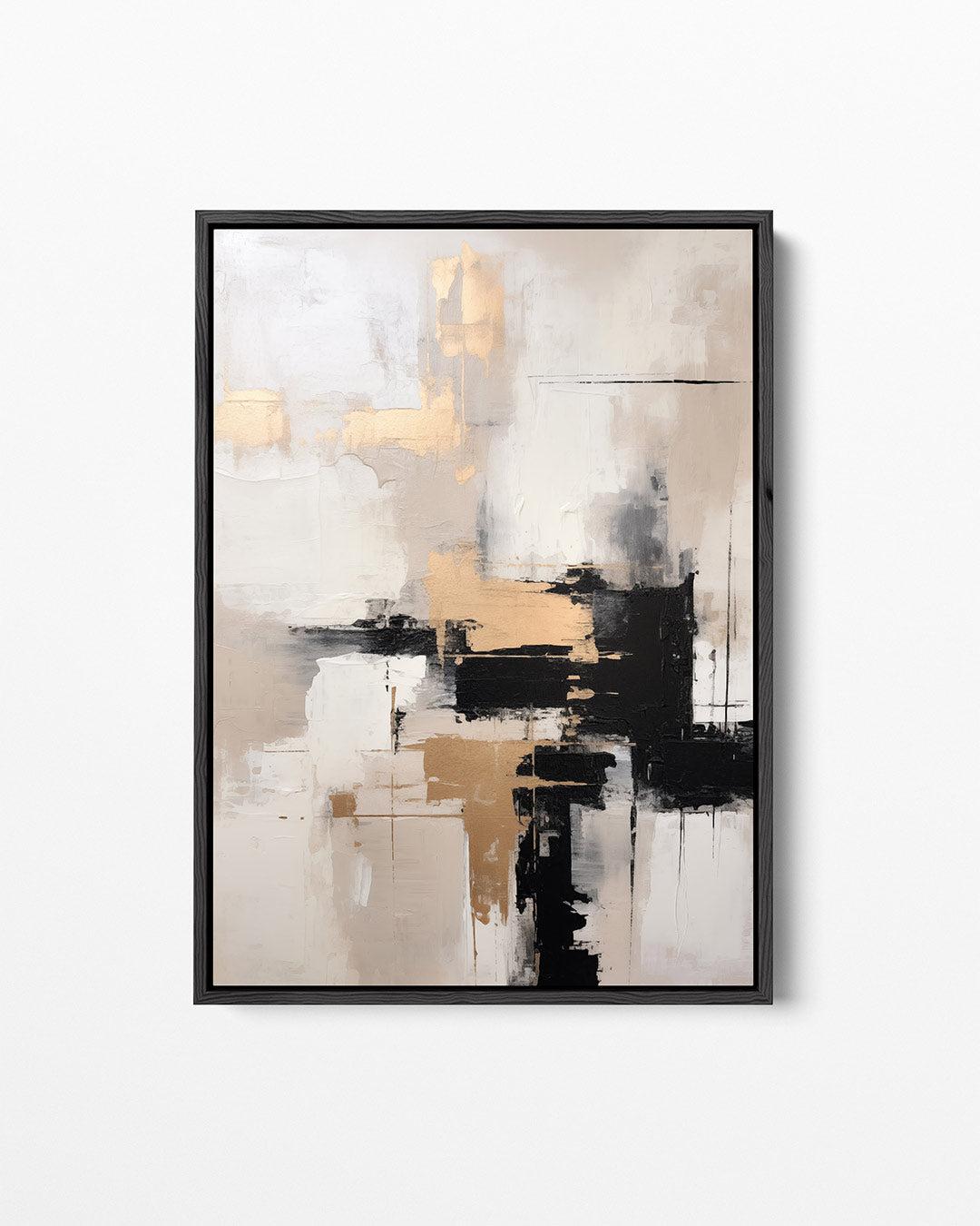 Gelaagde compositie – staand wanddecoratie kunstwerk