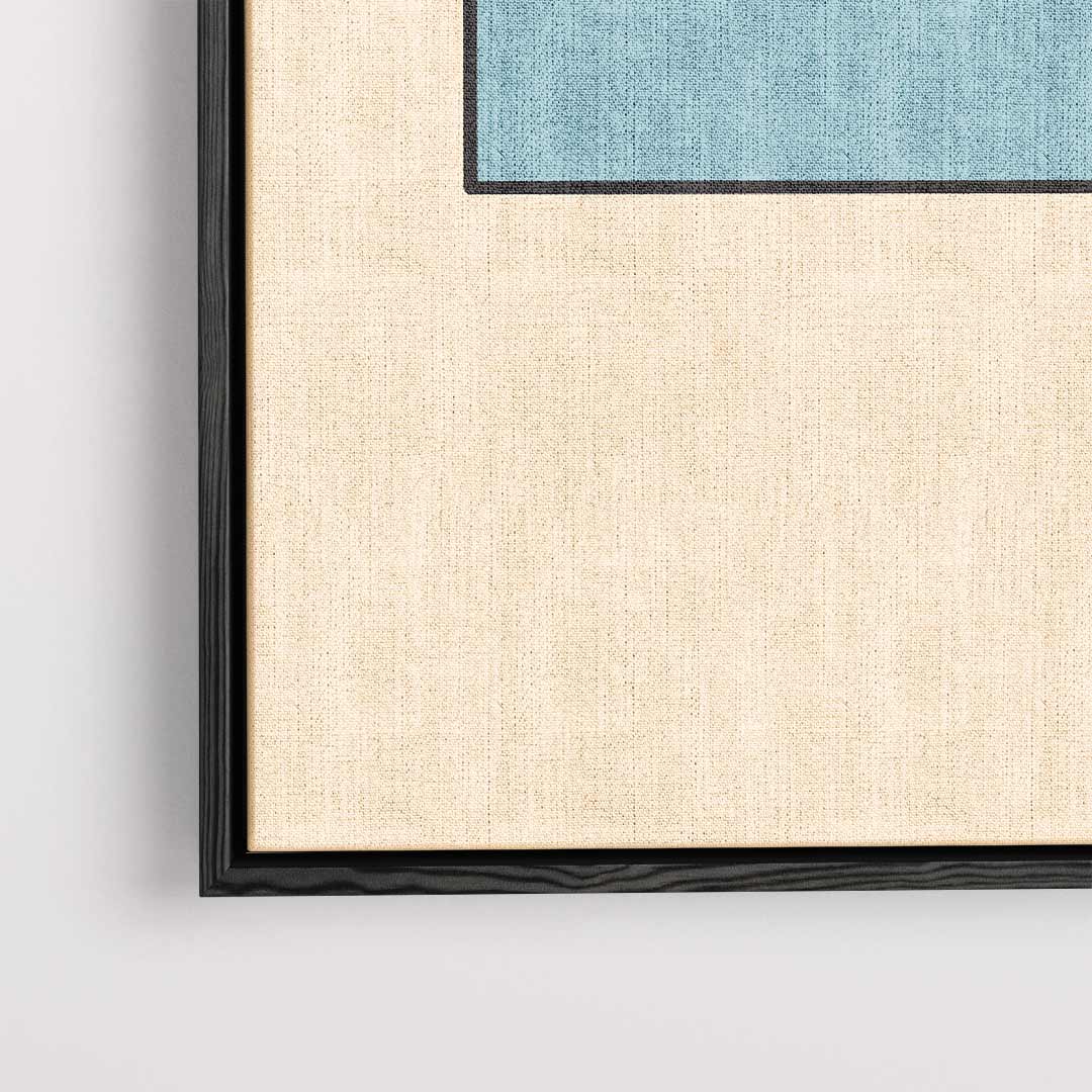 Vrolijke Geometrie – dibond kunstwerk als wanddecoratie