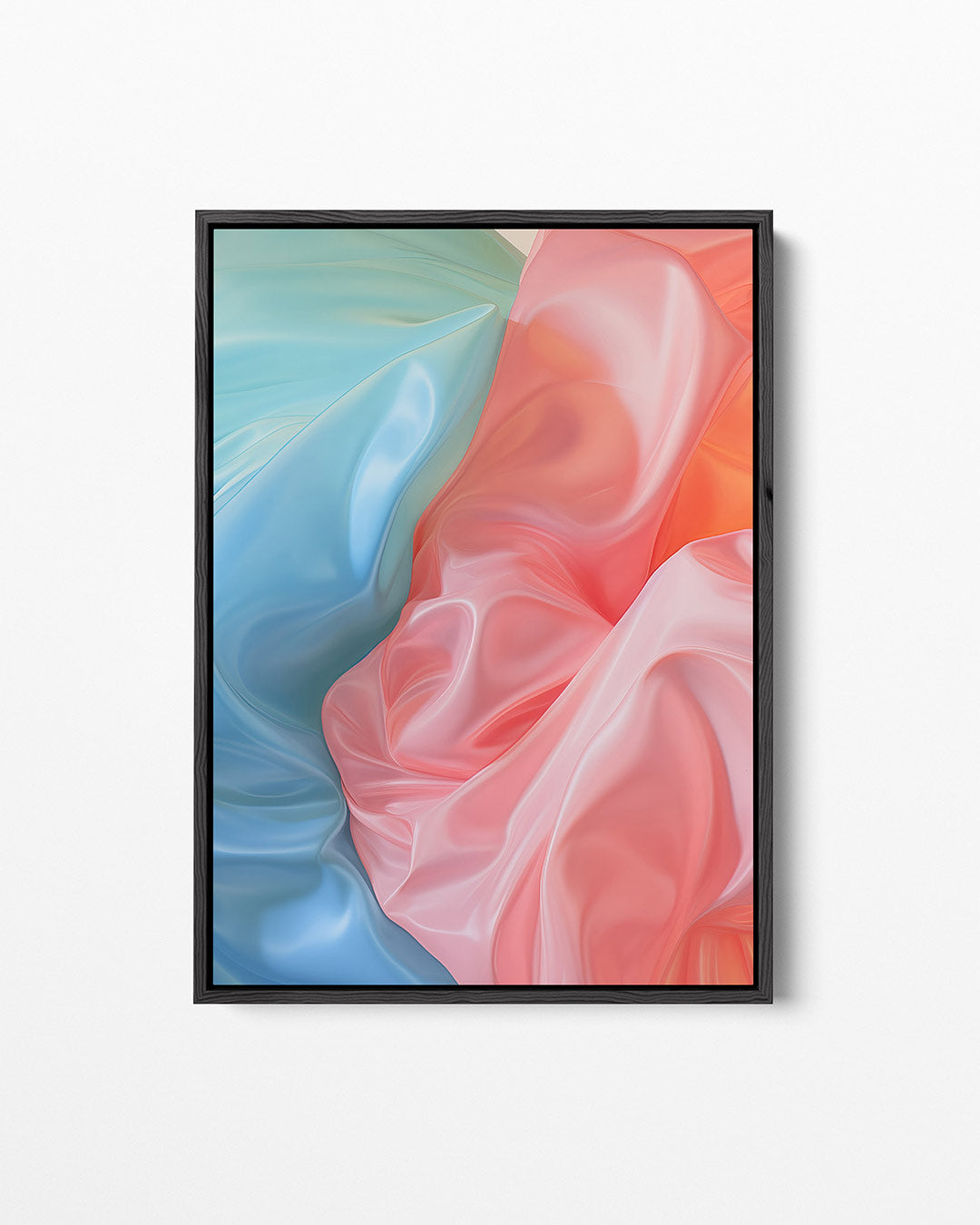 Vloeiende kleuren – Wanddecoratie kunstwerk – staand wanddecoratie kunstwerk