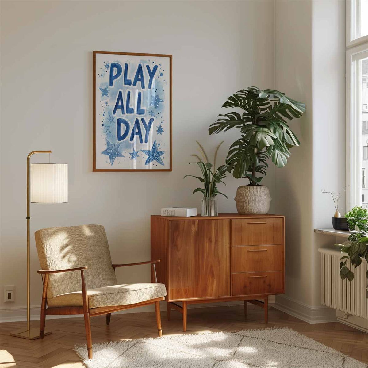 Speelse Motivatieposter – speelse wandkunst als portret kinderposter